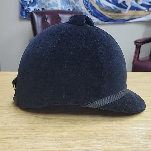 Crump Mastermade Equestrian Velvet Riding Hat - Picture 3 of 5